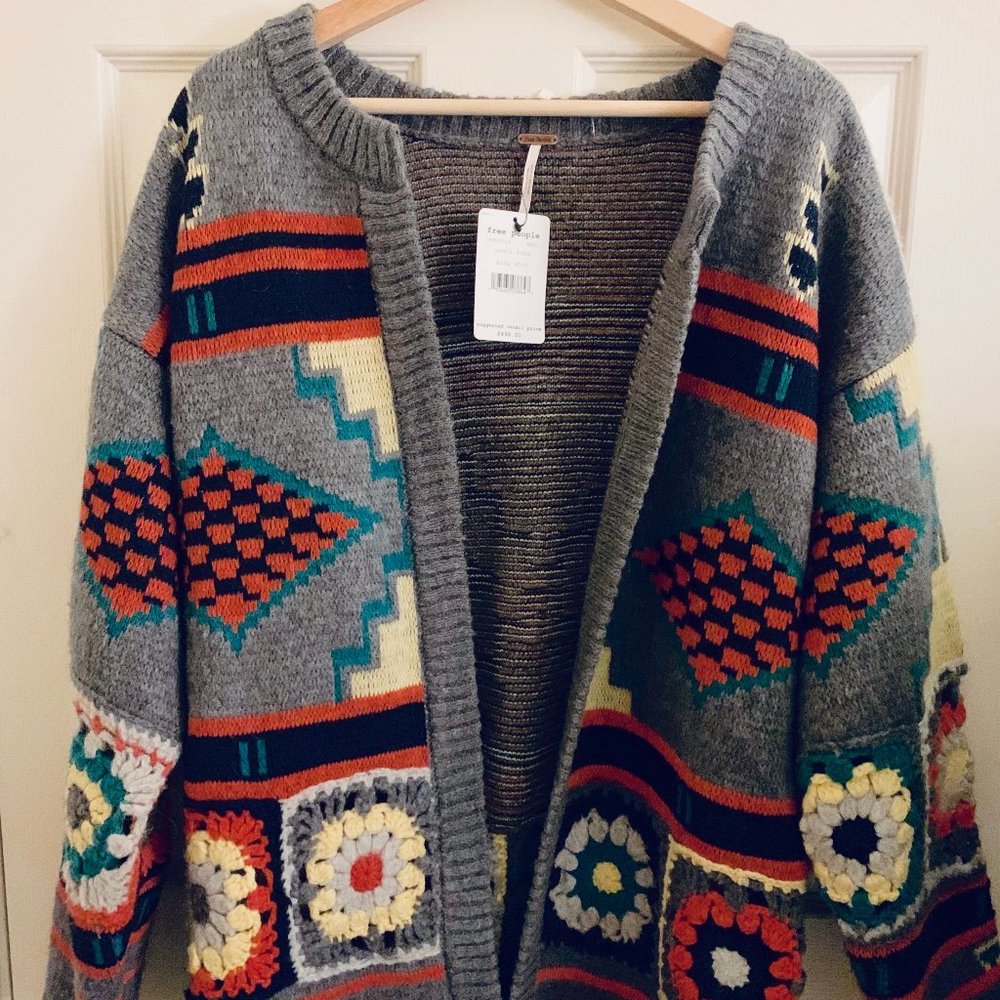 Free People Santa Rosa Cardigan. NWT.